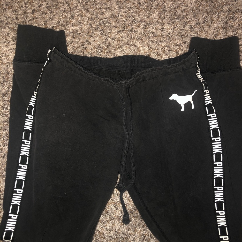 Vs pink logo sweatpants